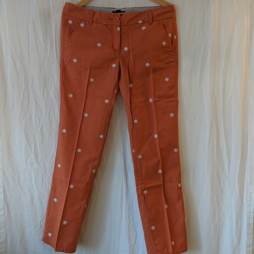 Tommy Hilfiger orange pants sz 6 - Picture 2 of 8